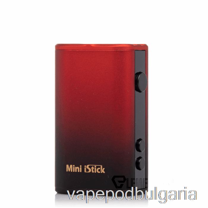 Vape Течности Eleaf Istick Mini 20w Box Mod червено-черен градиент